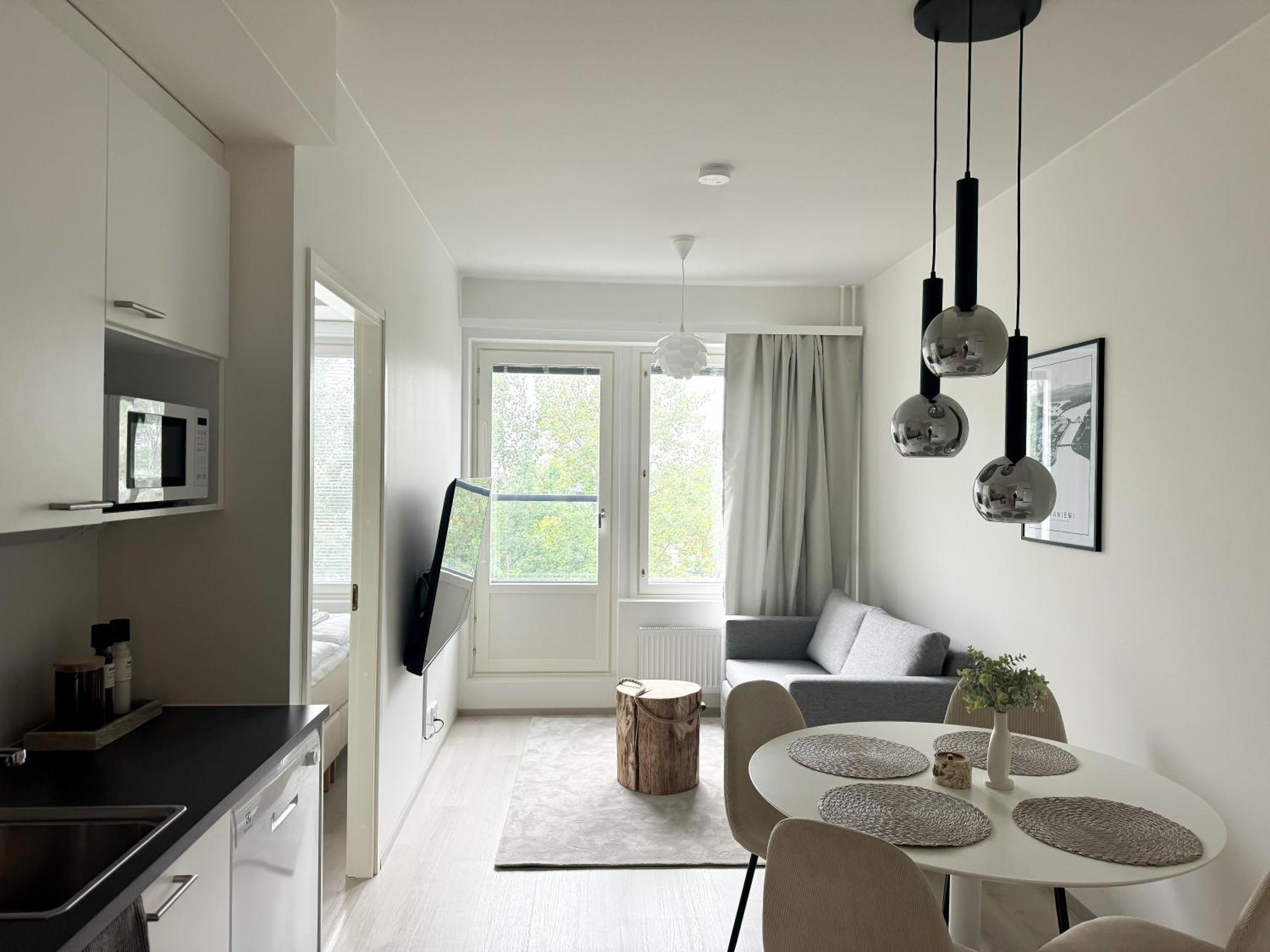 Arctic City Suites By Booklapland Rovaniemi Bagian luar foto