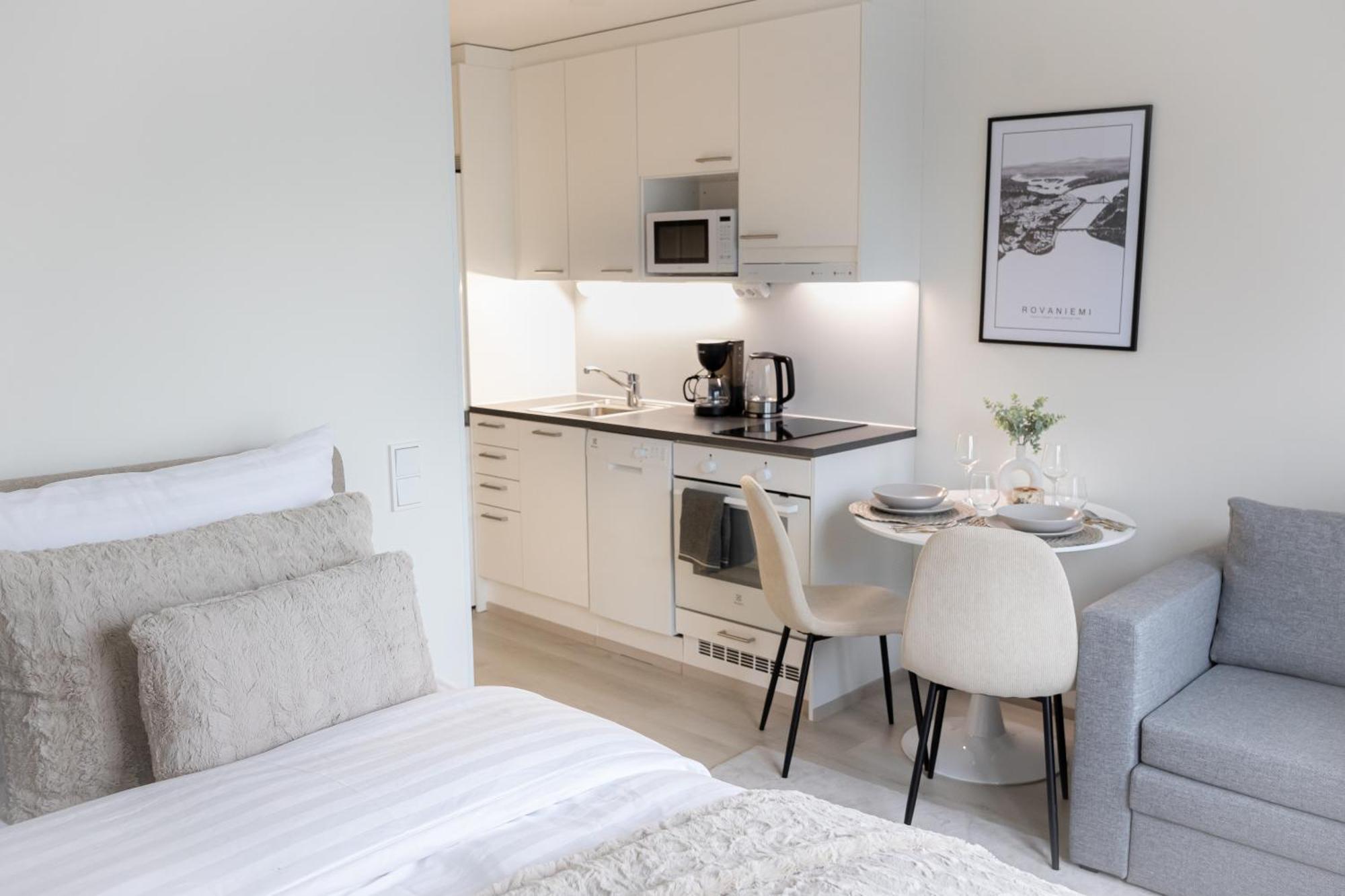 Arctic City Suites By Booklapland Rovaniemi Bagian luar foto